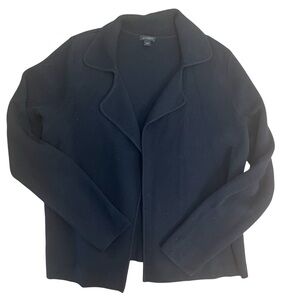 J. Jill Wearever Collection Black Cardigan M